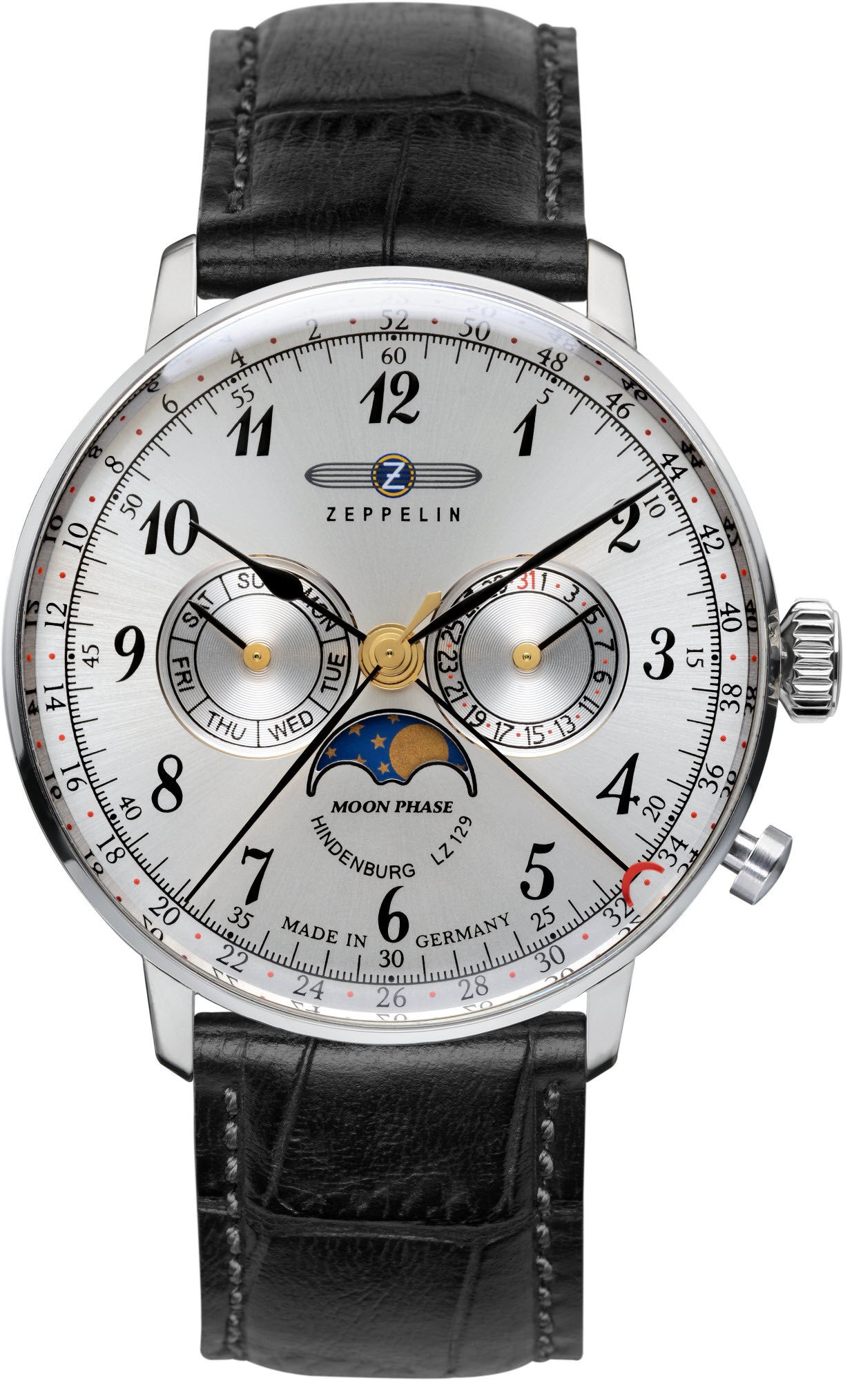 Zeppelin LZ 129 Hindenburg Moonphase Mens Watch 70361 Image 1