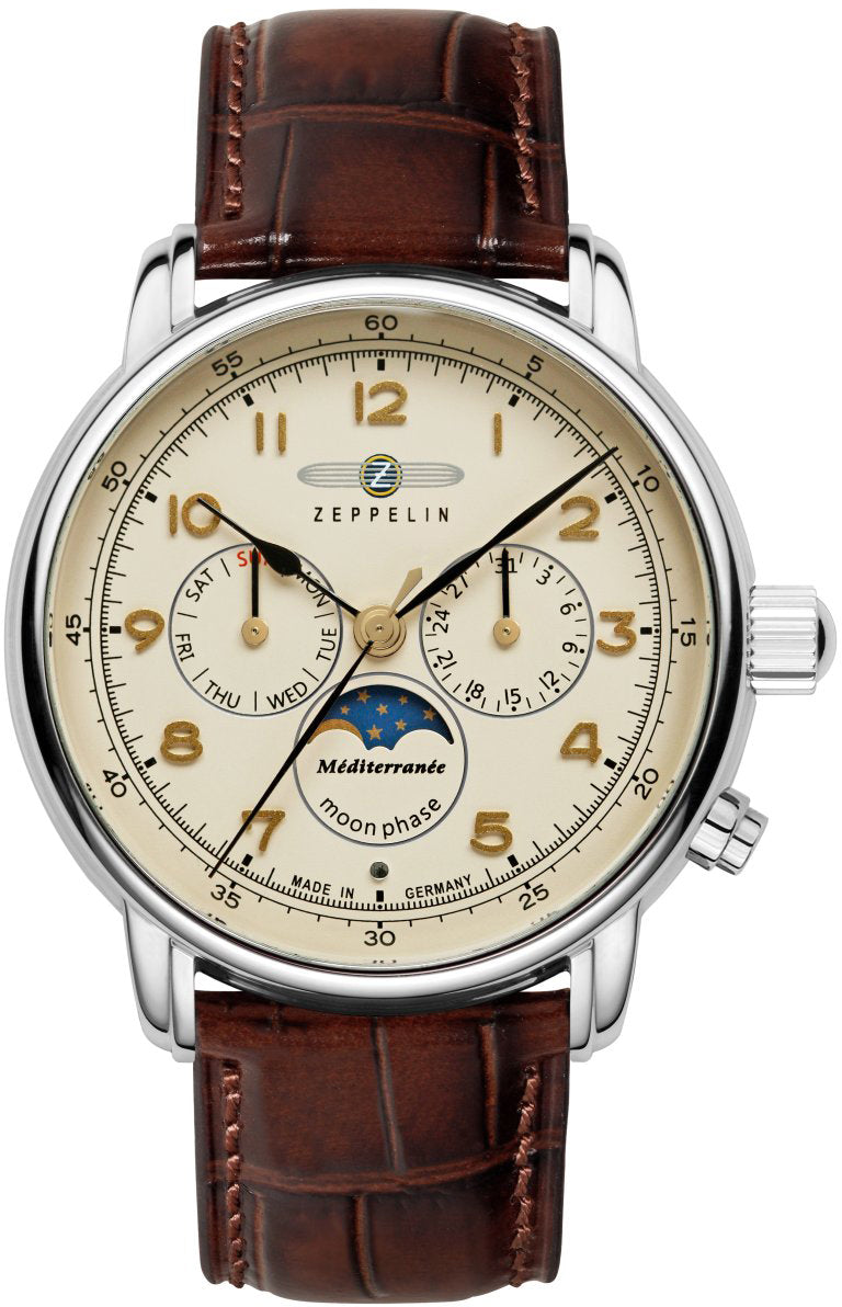 Zeppelin Mediterranee Mens Watch 96365 Image 1