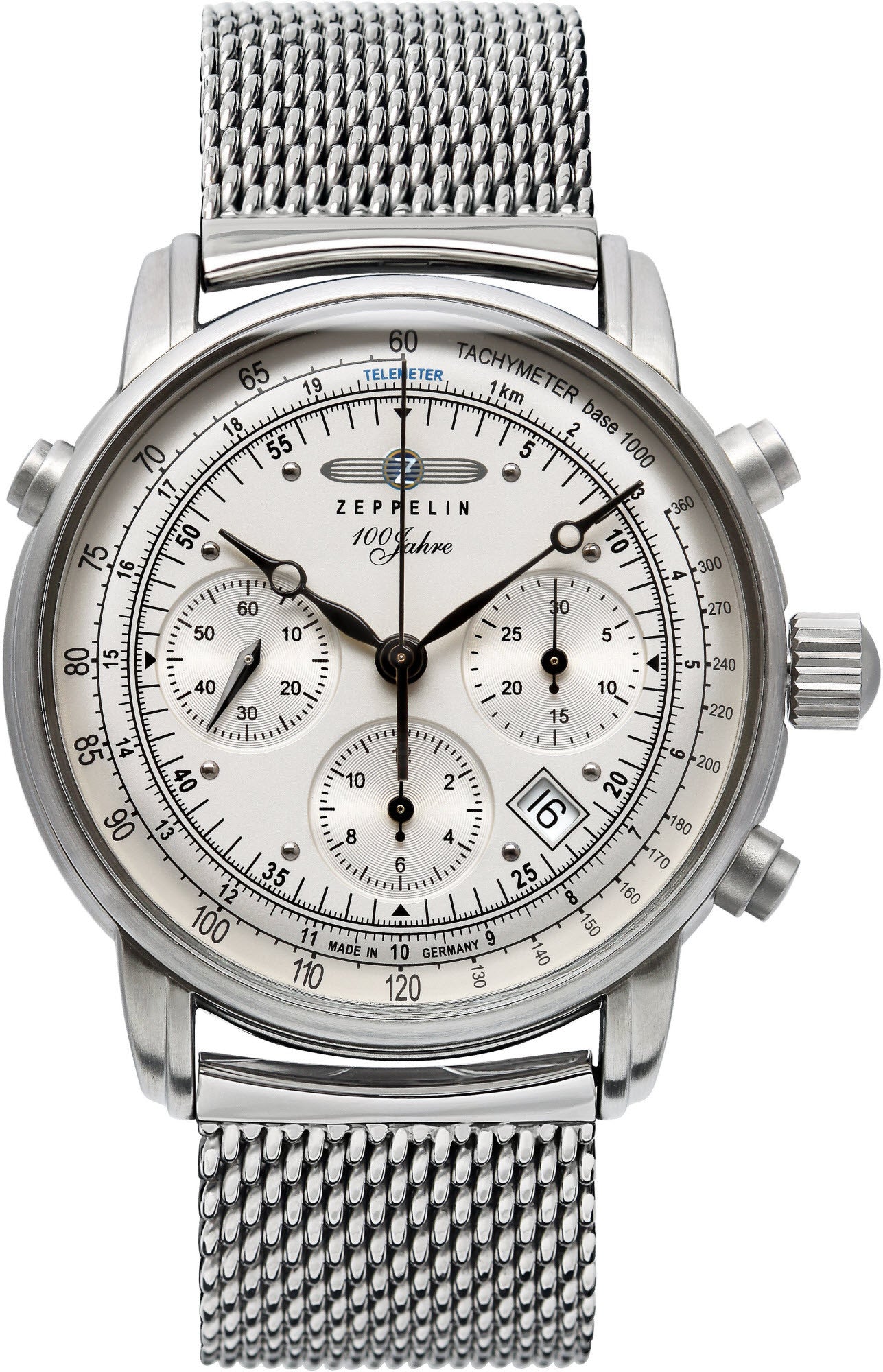 Zeppelin Watch 100 Years Zeppelin ED. 1 Mens 7618M1 Image 1