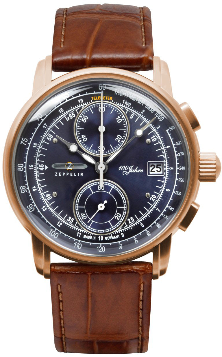 Zeppelin Watch 100 Years Zeppelin ED. 1 Mens 86723 Image 1