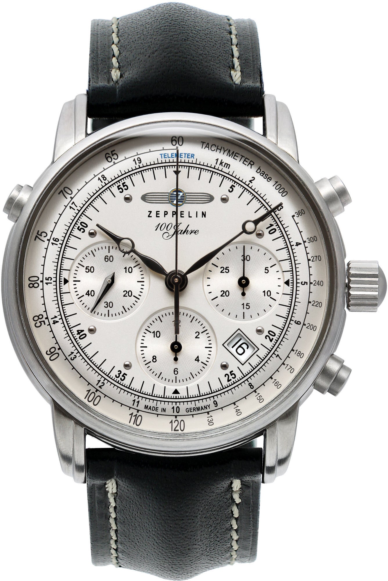 Zeppelin Watch Chronometer Glashuette Observatory Mens 76201 Image 1
