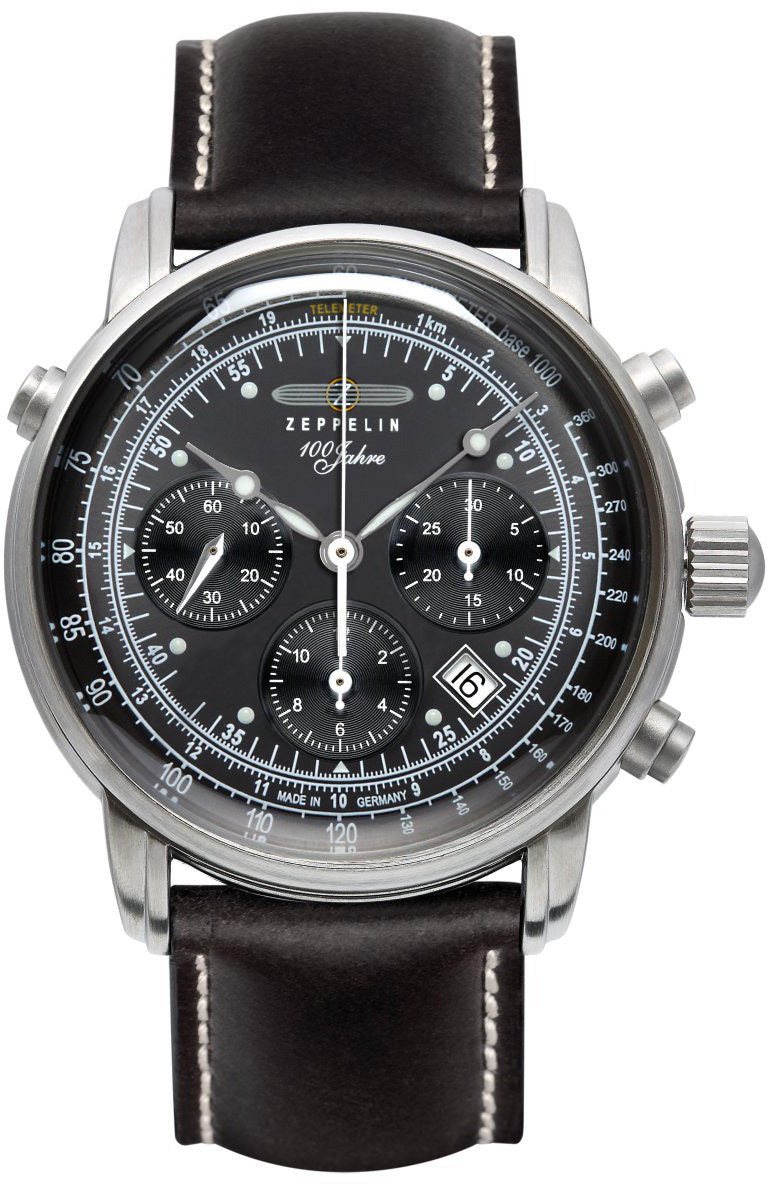 Zeppelin Watch Chronometer Glashuette Observatory Mens 76202 Image 1