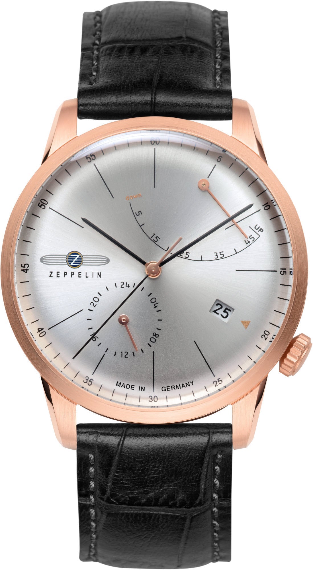 Zeppelin Watch Flatline Mens 73684 Image 1