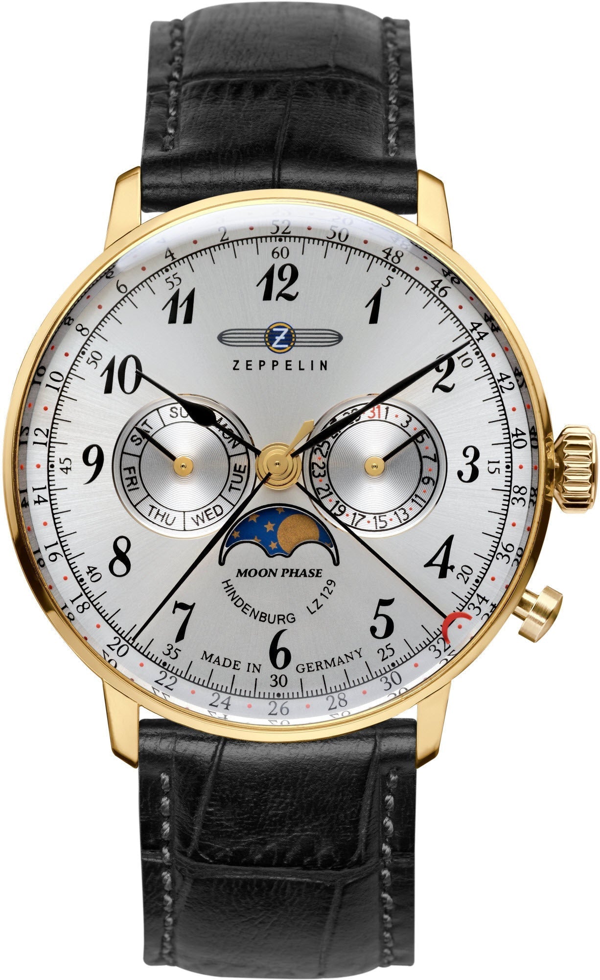 Zeppelin Watch Hindenburg 7038-1 Image 1