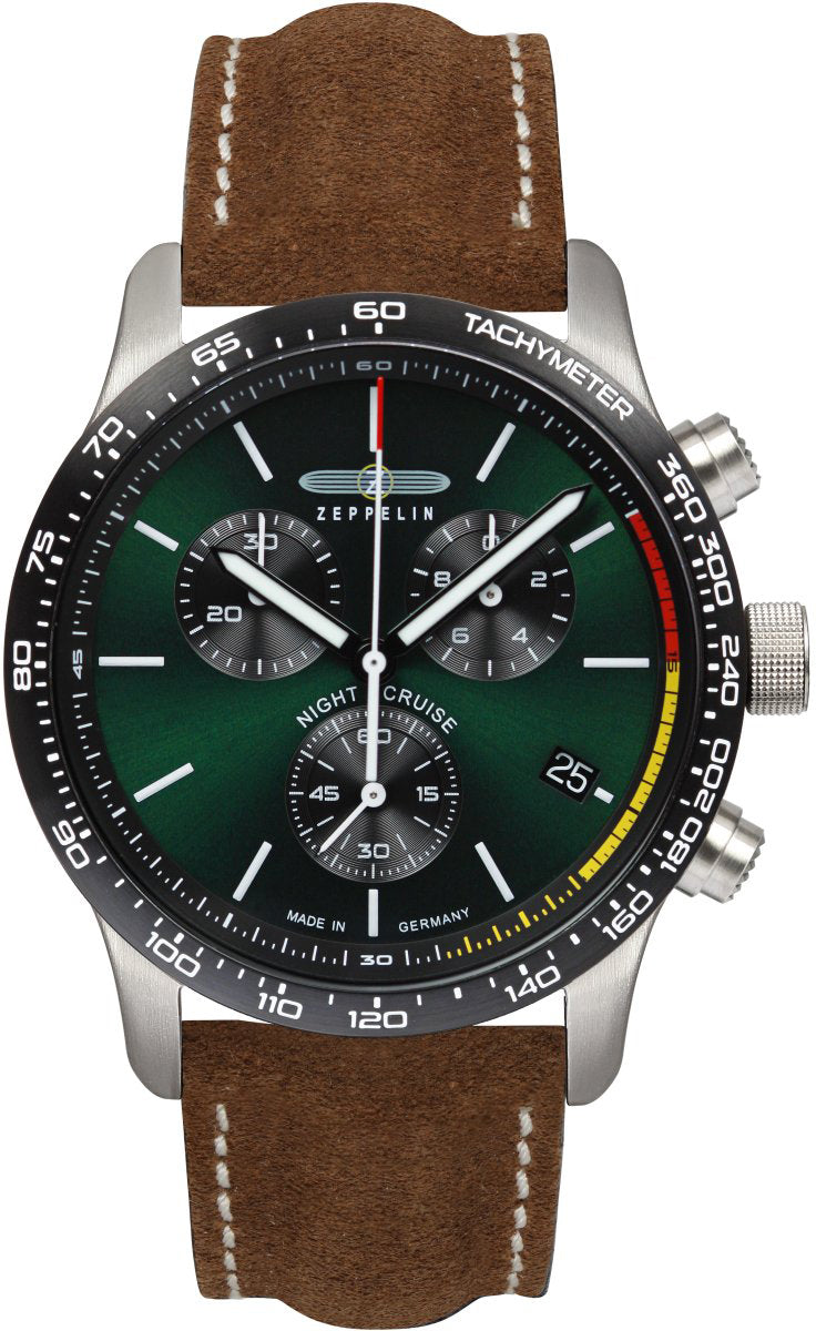 Zeppelin Watch Night Cruise Men 72884 Set Image 1