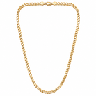 9ct Yellow Gold 5mm Curb Chain 50cm 6.2g CDN-4999 Image 1