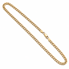 9ct Yellow Gold Curb Chain Lobster Clasp 6.2g CDN-4999 Image 4