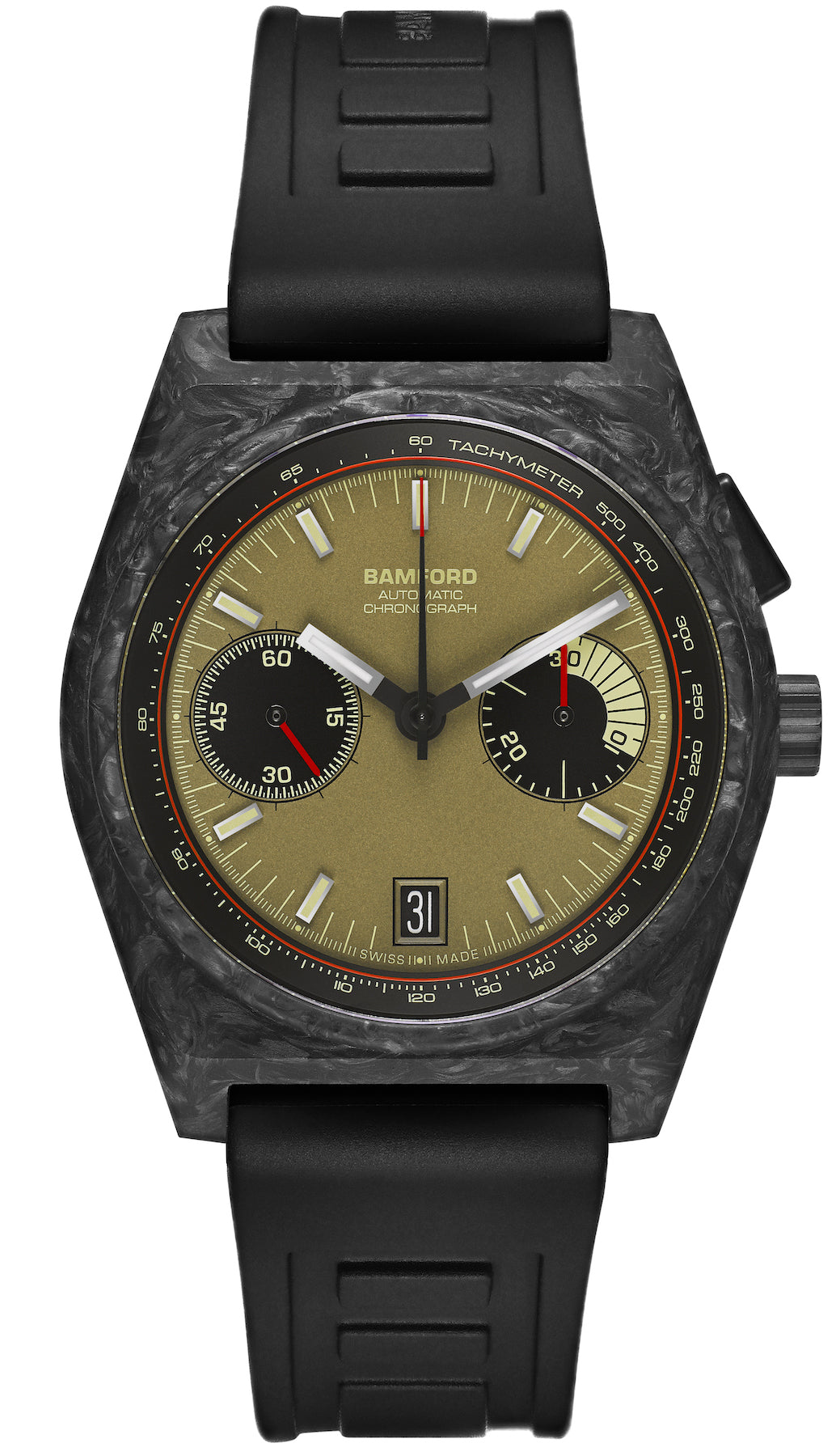 Bamford Watch B347 Commando B347-CF-GRY-BLK