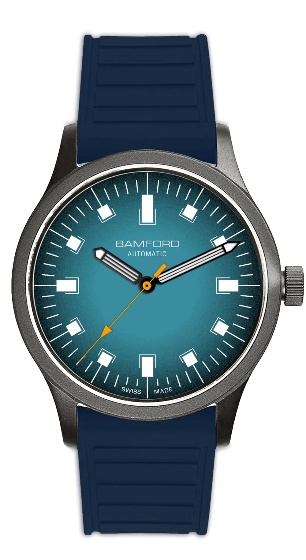 Bamford B80 Adventure Blue and Yellow Watch