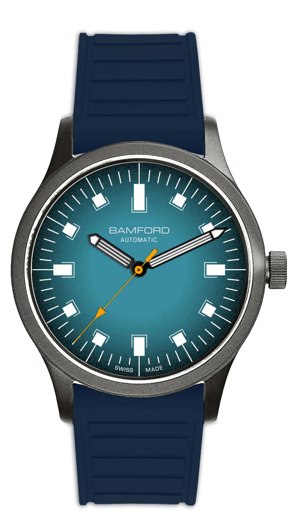 Bamford B80 Adventure Blue and Yellow Watch