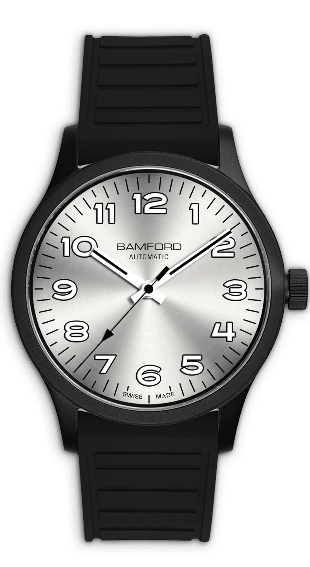 Bamford B80 Modern Silver Watch