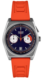 BamfordTitaniumB347NavyBlueandFlameOrangeWatch