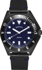 Bamford Watch Mayfair Matt Black MAY-BLK-OR-1S