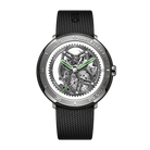 CIGA Design Racing Inspired Vector Carbon Skeleton Watch Main Product Shot