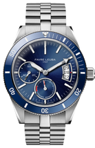 Favre Leuba Deep Raider Power Reserve Watch 00.20310.109.02.200 Main Product Shot Blue Dial Black Background