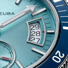 Favre Leuba Deep Raider Power Reserve Watch 00.20310.109.04.200 Date Display Close Up