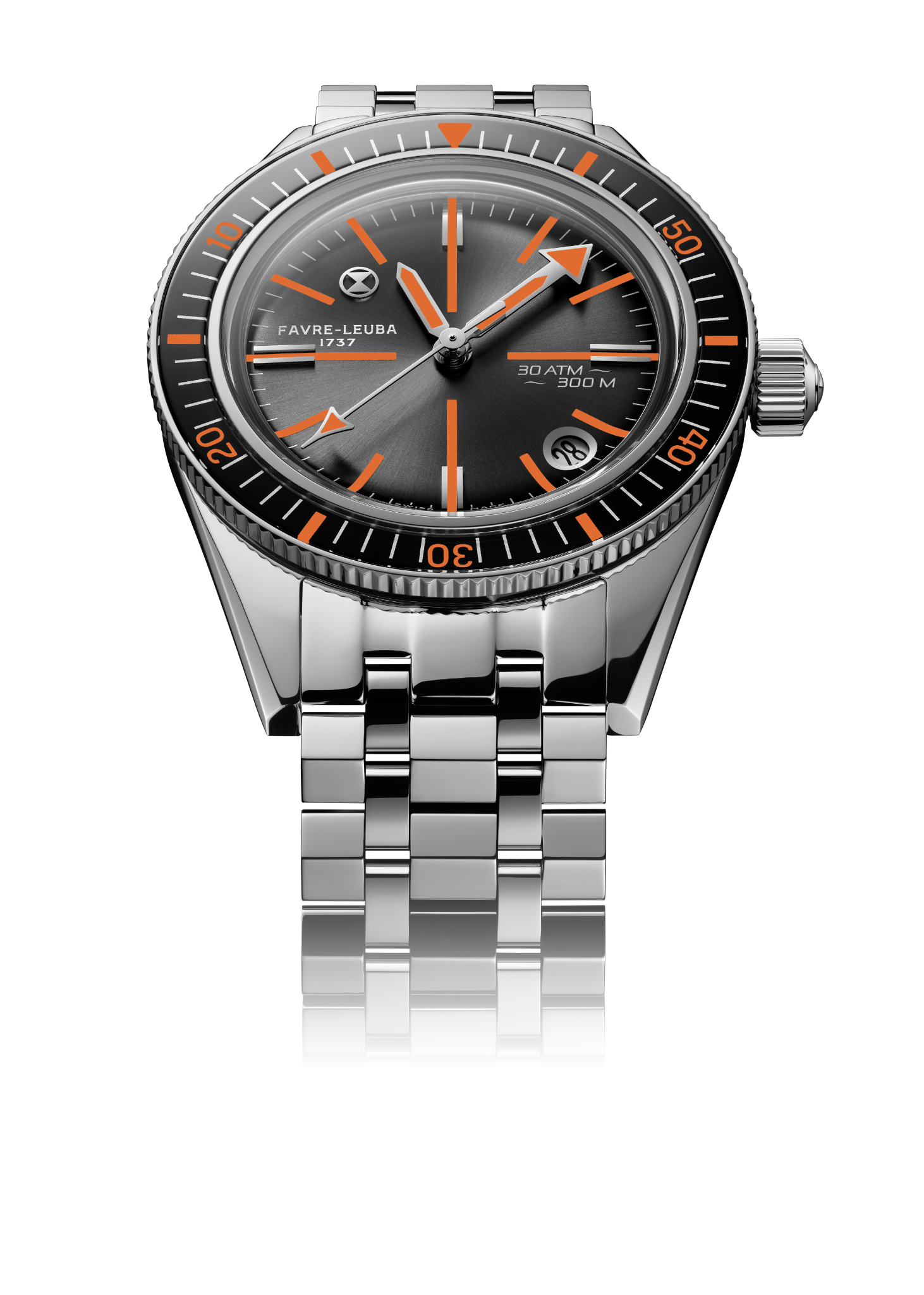 Favre Leuba Deep Raider Revival Watch 00.20307.100.09.200 Straight Strap Hero Shot