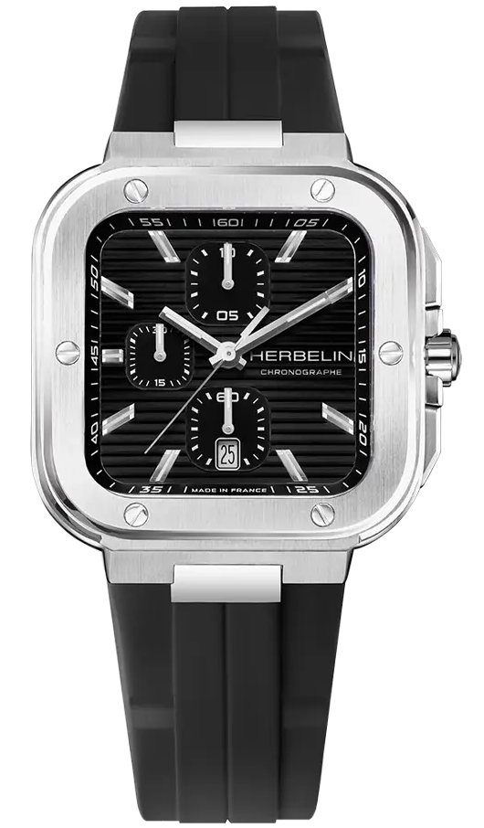Herbelin Watch Cap Camarat Square Chronograph 35646A14CA