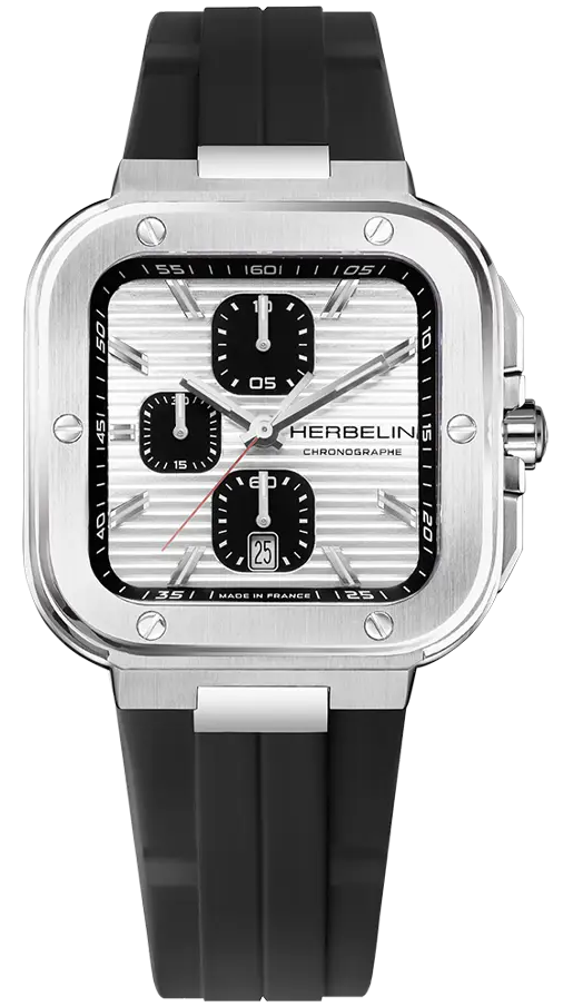 Herbelin Watch Cap Camarat Square Chronograph 35646A42CA