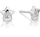 Little Star Noor Sterling Silver Diamond Earrings LSE0032