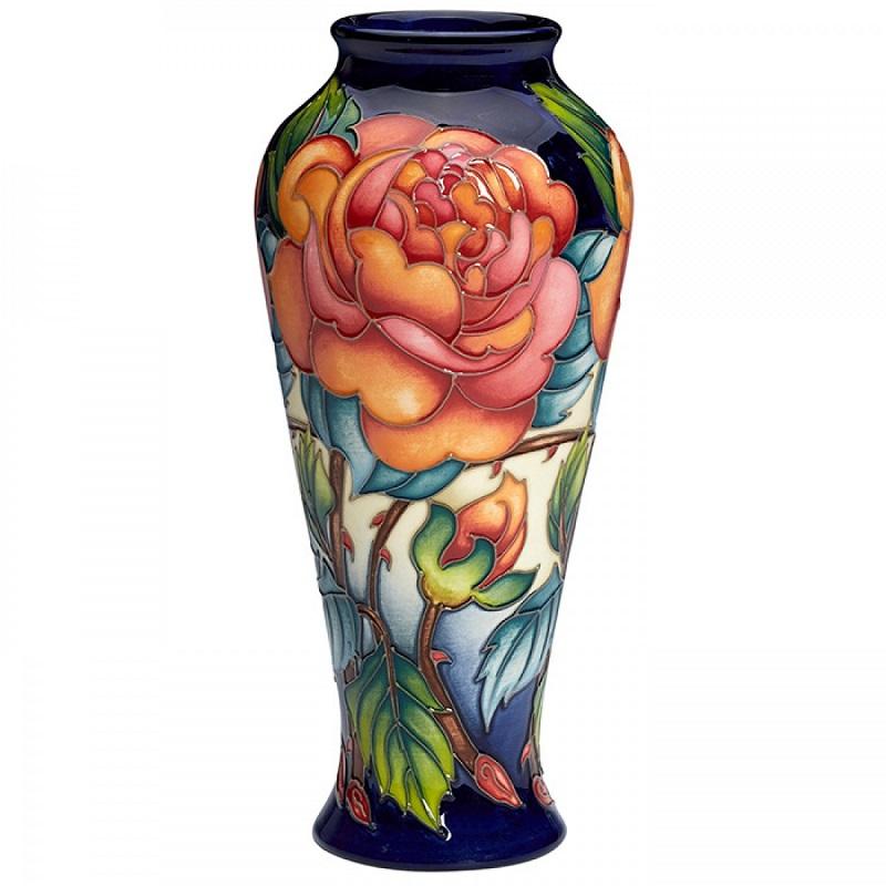 Moorcroft A Diamond Rose Limited Edition Vase, MCR-271