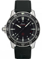 Sinn Men's EZM 3 Mission Timer Diving Watch603.010-BLK-RUBBER