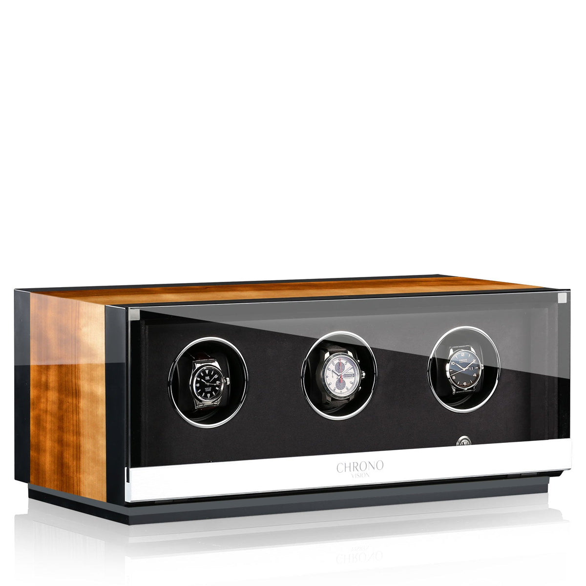 Chronovision Watch Winder Ambiance III Aurosso High Gloss Black High Gloss 70050-150.112.11