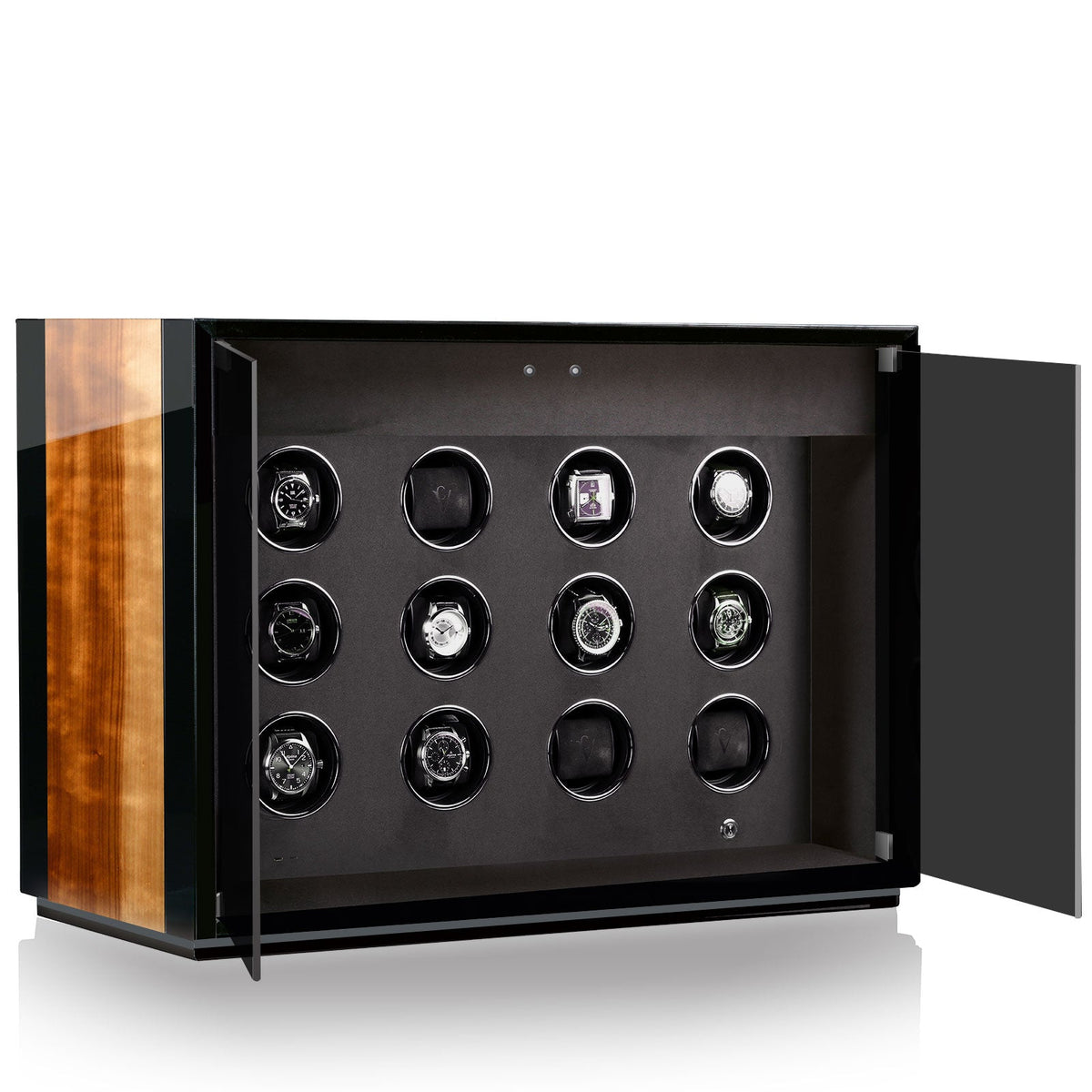 Chronovision Watch Winder Ambiance XII Aurosso High Gloss Black High Gloss 70050-154.112.11