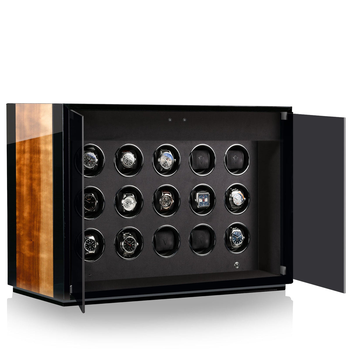 Chronovision Watch Winder Ambiance XV Aurosso High Gloss Black High Gloss 70050-155.112.11