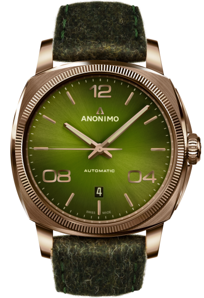 Anonimo Epurato Galvanic Green Sunray Watch AM-4000.04.466.F66 Image 1