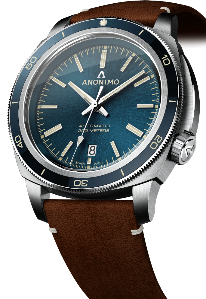 Anonimo Nautilo Vintage Blue Mens Watch AM-5019.06.103.I12 Image 2