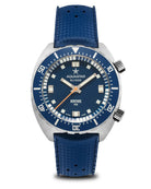 Aquastar Benthos Heritage II Blue Edition Watch BENTHOS-H2-BLUE Rubber Image 1