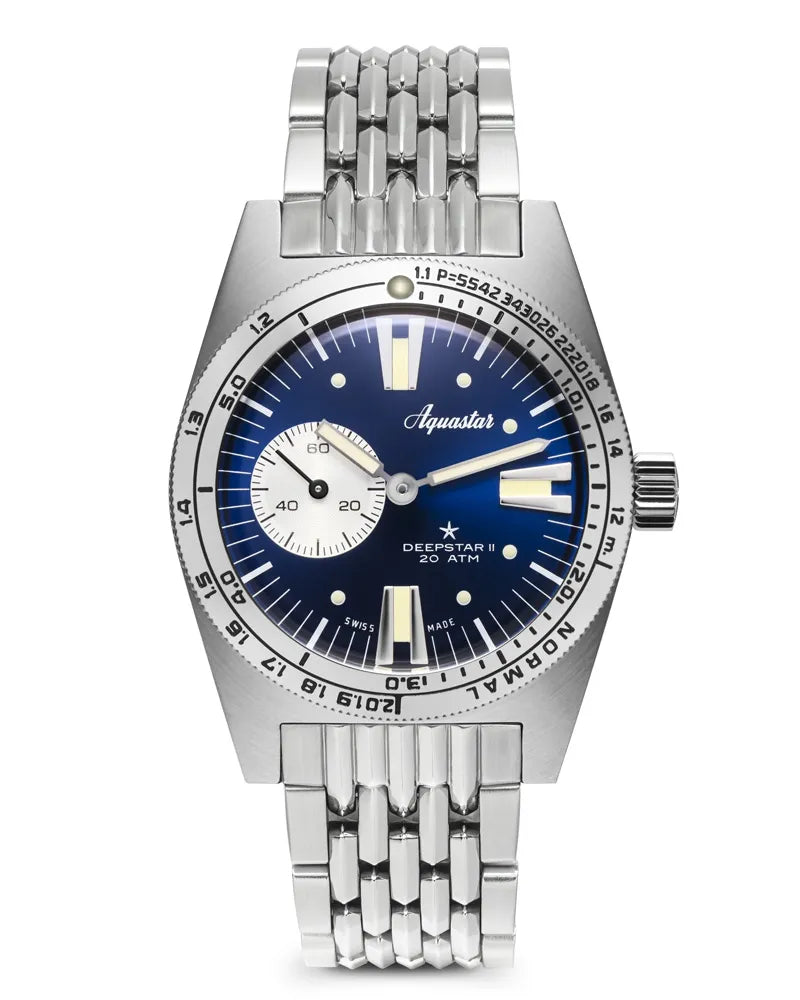 Aquastar Deepstar II Blue Ray Watch DS2-BOR BR Image 1