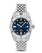 Aquastar Model 60 Steel Blue Watch Complete Bracelet and Strap set M60-BOR-Blue Image 1