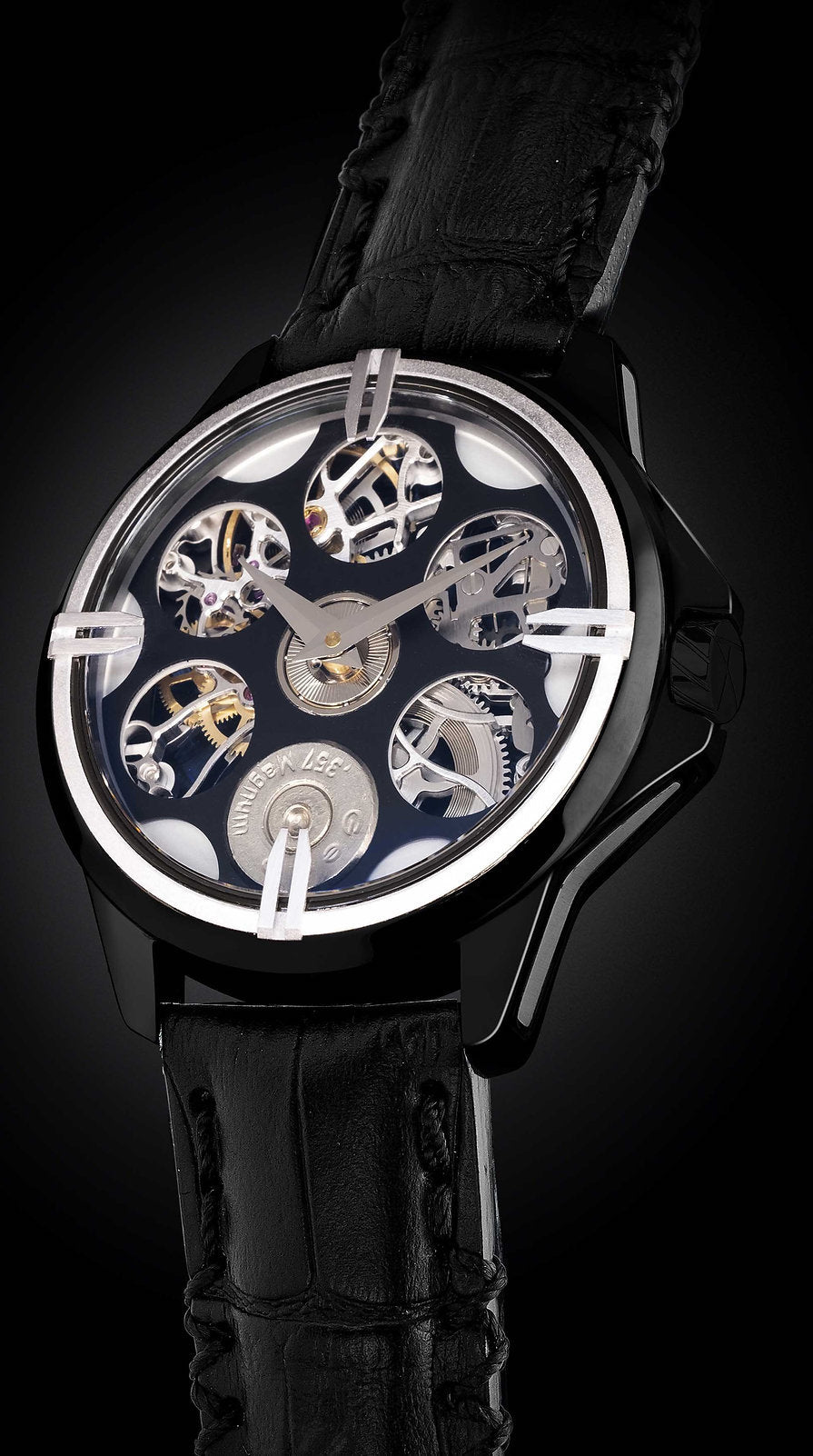 ArtyA Son of a Gun A1 Black & Grey Steel Target Limited Edition Watch A1 Black & Grey Steel Target Image 1