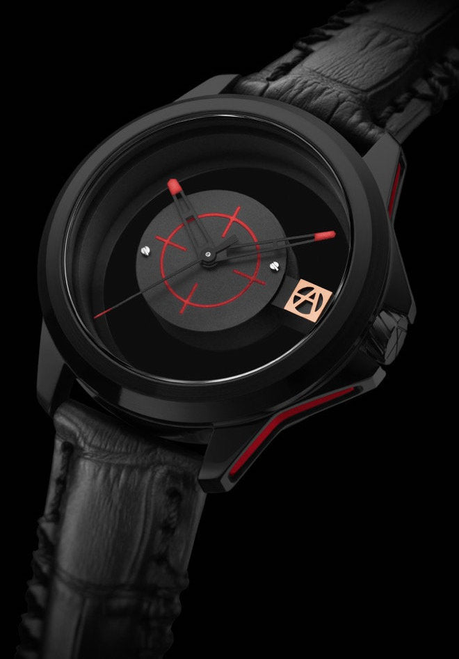 ArtyA Son of a Gun Target Classic 1 Black PVD Limited Edition Watch Son of a Gun Target Classic 1 Black PVD Image 1