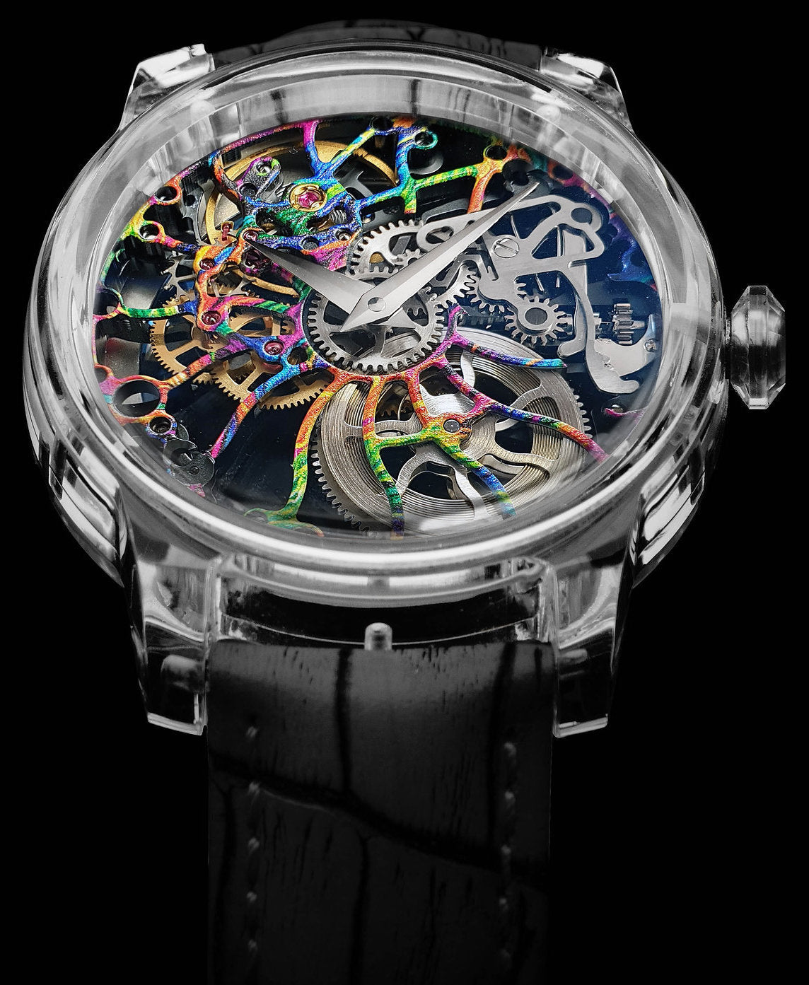 ArtyA Son of Gears Multicolored Shams Crystal Limited Edition Watch Multicolored Shams Crystal Image 1