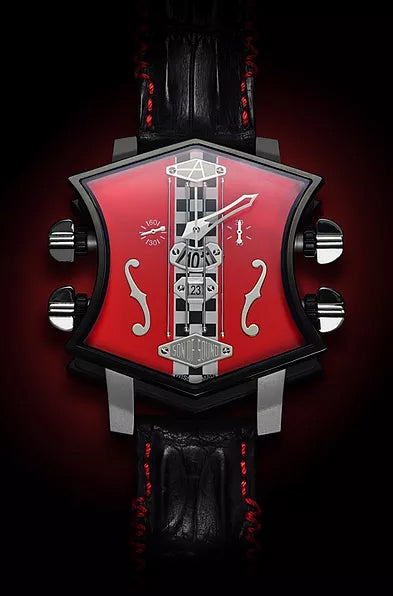 ArtyA Son of Sound Guitar Race Red Limited Edition Watch Race Red Image 1
