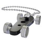 B.R.M. Key Chain Bolides by B.R.M Black Support Chain Black Support Chain Image 1