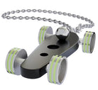 B.R.M. Key Chain Bolides by B.R.M Black w Apple Green Wheel Support Chain Black w Apple Green Wheel Support Chain Image 1