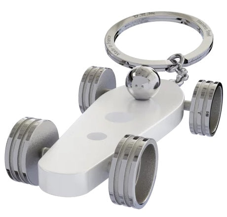 B.R.M. Key Ring Bolides by B.R.M White Support Ring White Support Ring Image 1
