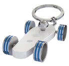 B.R.M. Key Ring Bolides by B.R.M White w French Blue Wheel Support Ring White w French Blue Wheel Support Ring Image 1