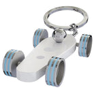 B.R.M. Key Ring Bolides by B.R.M White w Light Blue Wheel Support Chain White w Light Blue Wheel Support Chain Image 1
