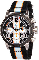 B.R.M Watch BT12-46 Black Orange Hands Limited Edition BT12-46-GULF Image 1