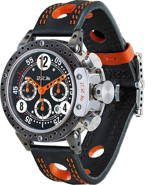 B.R.M. Watch DDF12-44 Orange Hands DDF12-44-AO Image 1