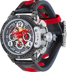 B.R.M. Watch DDF12-44 Skeleton Red Hands DDF12-44-SQ-AR Image 1