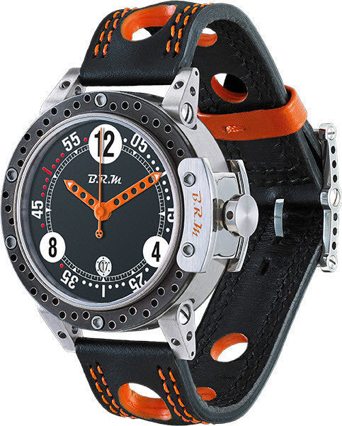B.R.M. Watch DDF6-44 Orange Hands DDF6-44-AO Image 1