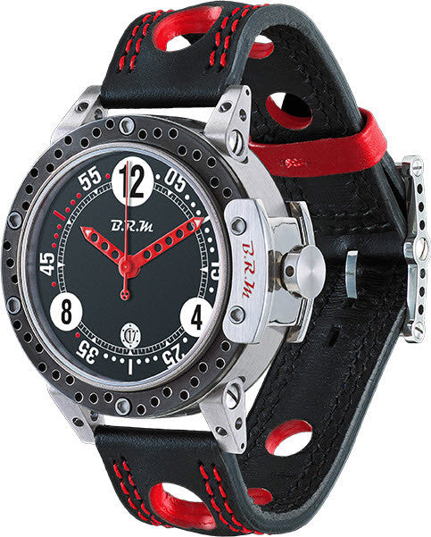 B.R.M. Watch DDF6-44 Red Hands DDF6-44-AR Image 1