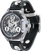 B.R.M. Watch DDF6-44 Skeleton White Hands DDF6-44-SQ-AB Image 1