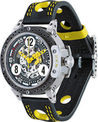 B.R.M. Watch DDF6-44 Skeleton Yellow Hands DDF6-44-SQ-AJ Image 1